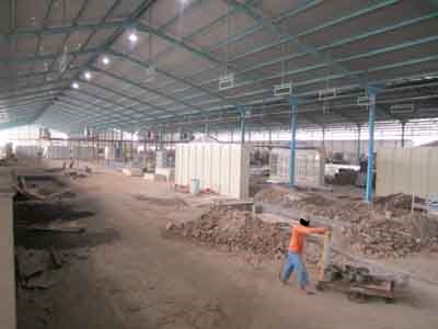 Production line construction<br> PT Maitland-Smith Indonesia | Heritage Home Groups