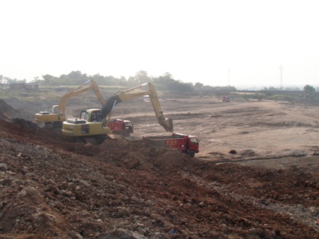 Land preparation<br> PT Maitland-Smith Indonesia | Heritage Home Groups